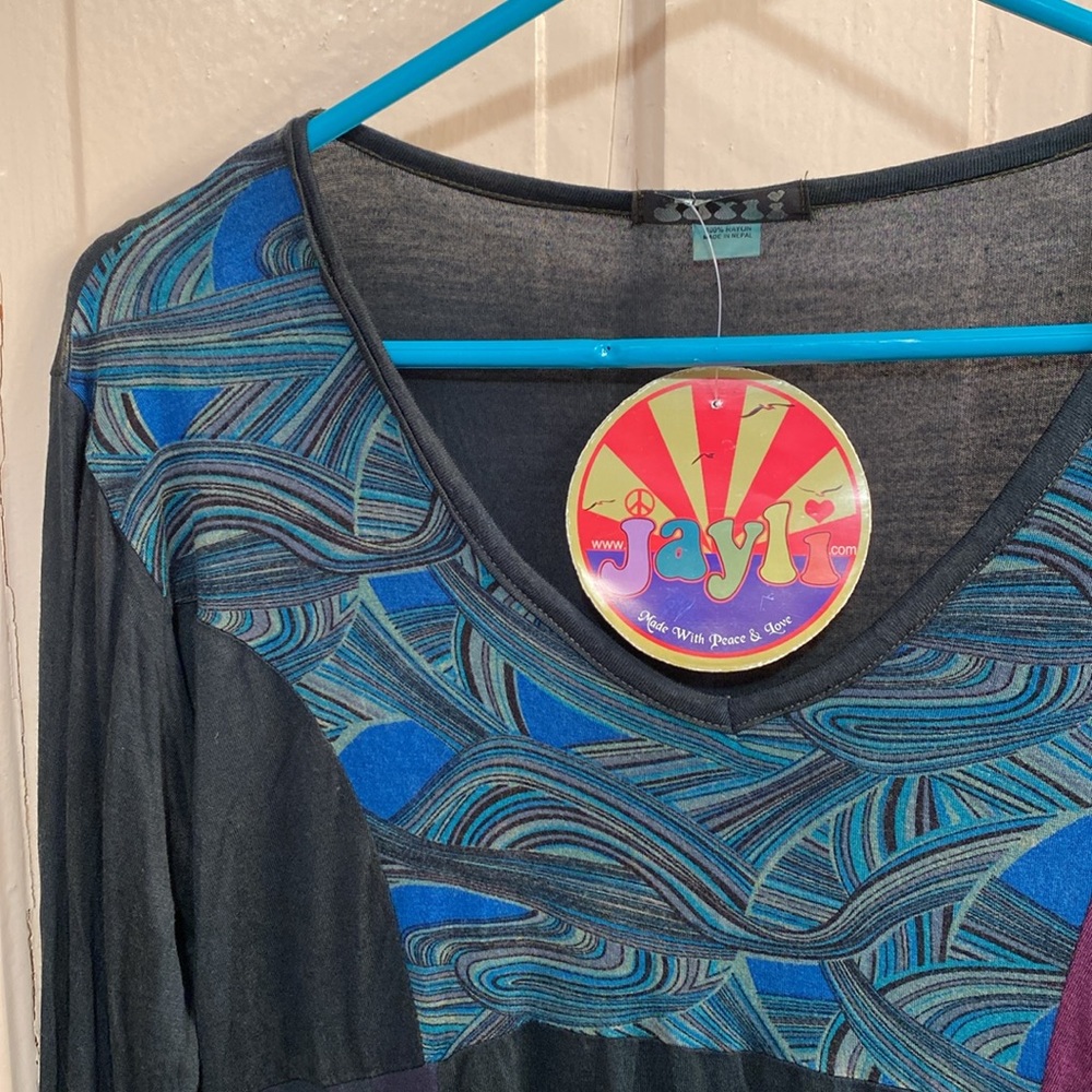 MULTI PATTERN DRESS - Picture 2 of 12